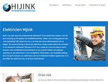 Tablet Screenshot of hijinkbv.nl